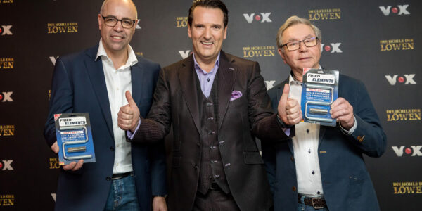 Carsten Fried, Ralf Dümmel und Walter Fried am Set von