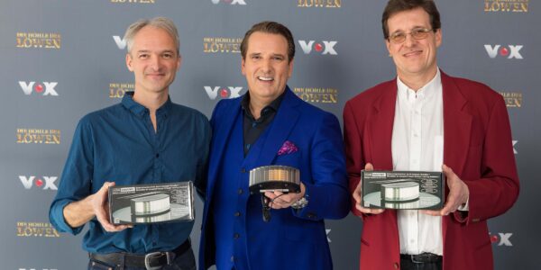 Gerd Wolfinger, Ralf Dümmel und Roland Huber mit HOMESHADOWS am Set von 