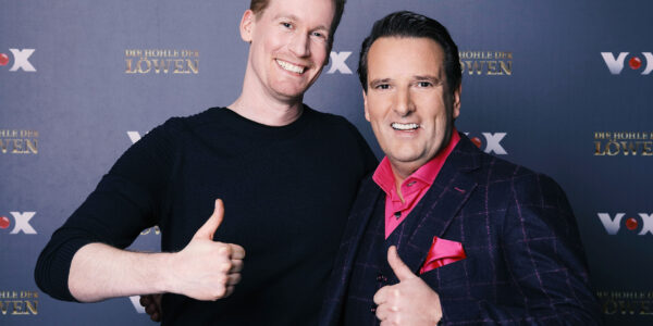 André Reinegger und Ralf Dümmel am Set von