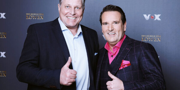 Frank Bendix und Ralf Dümmel am Set von